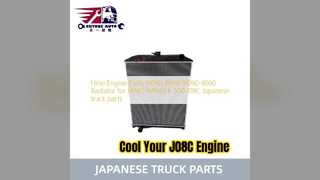Suku Cadang Pengganti Radiator Premium Hino J08C 16090 6040