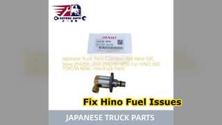 Penggantian Katup SVC Rel Umum Hino 300 294200 2850