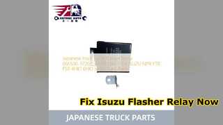 Panduan Penggantian Isuzu Flasher Relay 066500 3720
