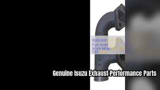 Suku Cadang Performa Pipa Manifold Knalpot Isuzu 6HK1 Asli