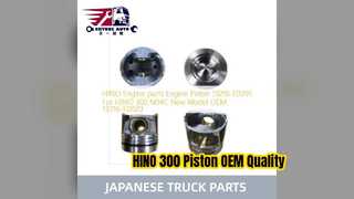 Piston Mesin HINO 300 N04C 13216 E0291 Kualitas OEM