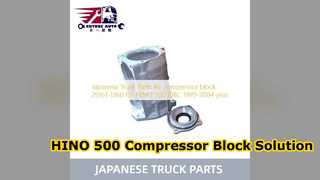Blok Kompresor Udara HINO 500 29161 1360 Suku Cadang Andal