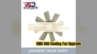 Bilah Kipas Pendingin HINO 500 16306 1942 Suku Cadang Andal