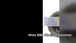 Kopling Kipas Hino 500 Mesin 16250 E0070 J08E