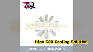 Hino 500 Fan Blade 16361 78060 Pendinginan Mesin Tahan Lama