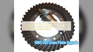 HINO 500 Crown Pinion 41221 2950 Suku Cadang Berkualitas Tinggi