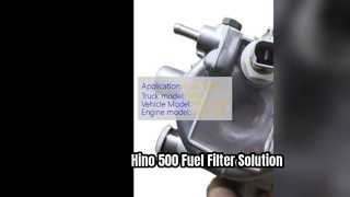Rakitan Filter Bahan Bakar Hino 500 23300 E0020 Suku Cadang Andal