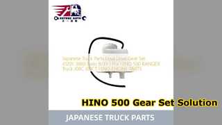 Set Roda Gigi Final Drive HINO 500 Rasio 41201 3860 8 39