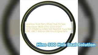 Segel Oli Hub Roda Hino 500 9828 01193 Suku Cadang Berkualitas Tinggi