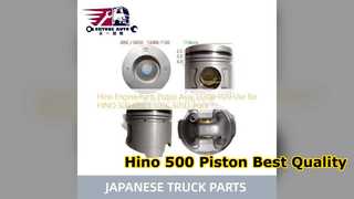 Hino 500 Piston Assy 13306 1120 Suku Cadang Kinerja Tinggi