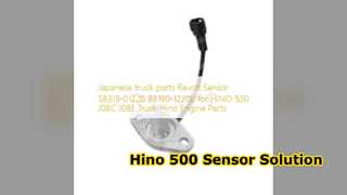 Hino 500 J08C J08E Sensor S8319 01220 Suku Cadang Berkualitas