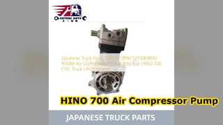 Pompa Kompresor Udara HINO 700 P11C S2910E0B90 Suku Cadang Berkualitas