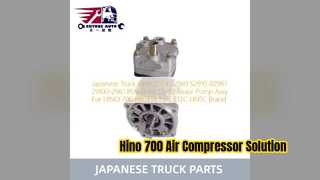Penggantian Pompa Kompresor Udara Hino 700 E13C 29100 2961