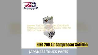 Pompa Kompresor Udara HINO 700 E13C 29100 3060 Suku Cadang Andal