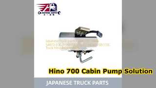 Pompa Pengangkat Kabin Hino 700 54870E0031 Suku Cadang Handal