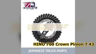Pinion Mahkota HINO 700 Rasio 412214000 7 43 Bagian