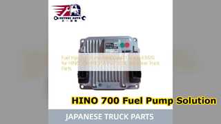 Pompa Injeksi Bahan Bakar HINO 700 E13C 09400 0421 Suku Cadang Andal