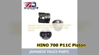 Piston Mesin HINO 700 P11C 13216 E0210 Kualitas Tinggi