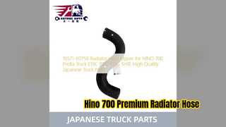 Selang Radiator Atas Hino 700 16571 E0750 Suku Cadang Berkualitas Tinggi