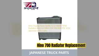 Penggantian Rakitan Radiator Hino 700 Profia P11C K13C