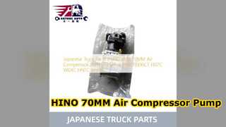 Pompa Kompresor Udara HINO H06CT H07C Suku Cadang Berkualitas 70MM