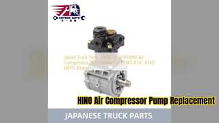 Pompa Kompresor Udara HINO K13C K13D 29100 2661 Kualitas HNTC