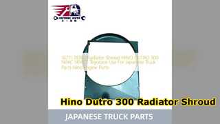 Selubung Radiator Hino Dutro 300 16711 78300 Penggantian