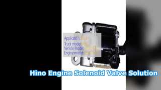 Penggantian Katup Solenoid Hino 500 700 S2761 04570