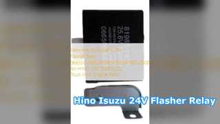 Relay Flasher 24V untuk Suku Cadang Truk Hino dan Isuzu