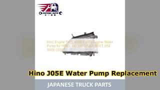 Penggantian Pompa Air Hino 300 500 J05E 16100 E0373