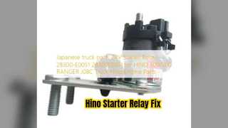 Penggantian Relay Starter Hino 500 700 24V 28300E0051