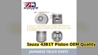 Piston Mesin Isuzu 4JB1T 8979402210 Kualitas Premium