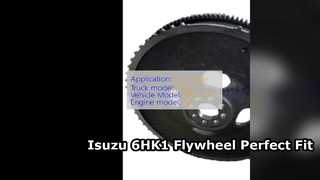 Isuzu 6HK1 Flywheel Assy 8980563550 Suku Cadang Truk Tugas Berat