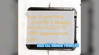 Solusi Suku Cadang Mesin Radiator Assy Isuzu CXZ 0PE