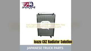 Suku Cadang Mesin Assy Radiator Isuzu CXZ 0PE