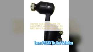 Penggantian Premium Isuzu FSR33 Tie Rod End 1431506770
