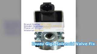 Penggantian Katup Solenoid Magnetik Isuzu Giga 1825638712