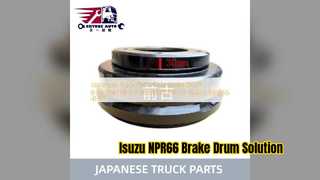 Suku Cadang Pengganti Drum Rem Belakang Isuzu NPR66