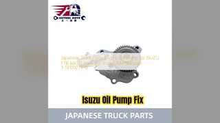 Peningkatan Pompa Oli Isuzu FTR 6BG1T