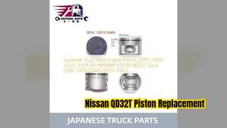 Penggantian Piston Mesin Nissan QD32T 12010 2S605