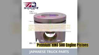 HINO 500 Engine Piston 13306 1012 Suku Cadang Berkualitas Tinggi