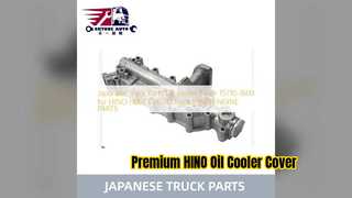 Penutup Pendingin Oli HINO H06CT H07D Penggantian 15710 1600