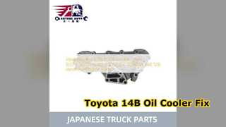 Penutup Pendingin Oli Toyota 14B 12B 16571 56031 Penggantian