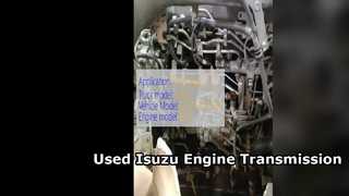 Dijual Transmisi Mesin Isuzu 6HE1 Bekas