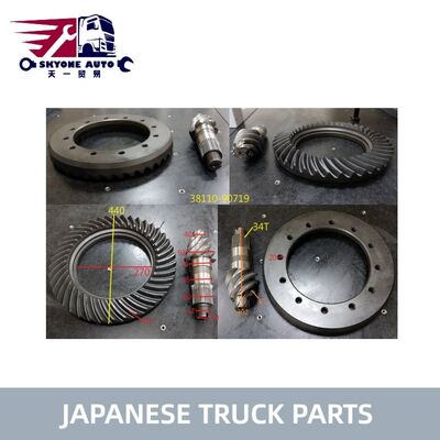 Bagian truk Jepang Crown pinion 6/41 38110-90719 untuk UD TRUCK CONDOR RF8 38110-90719