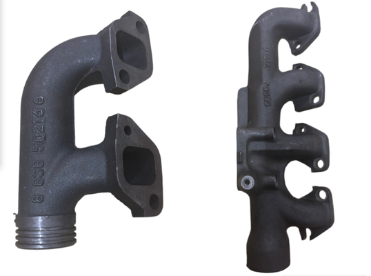 Bagian Mesin Isuzu Asli 8-97600970-0 8-97602056-0 Pipa Keluar Manifold untuk ISUZU FVR 6HK1 ZX330 ZX360 Bagian truk Jepang