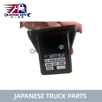 Relai Starter Suku Cadang Truk Jepang 24V 28400-E0130 28400E0130 untuk Truk HINO 700 FM260 FM235 / Suku Cadang Mesin Hino EXCAVATOR J08C J08E