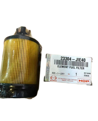 Elemen Filter Bahan Bakar Diesel HINO 23304-J1E40 untuk Truk HINO Euro 4/5 J05E J08E Suku Cadang Truk Jepang