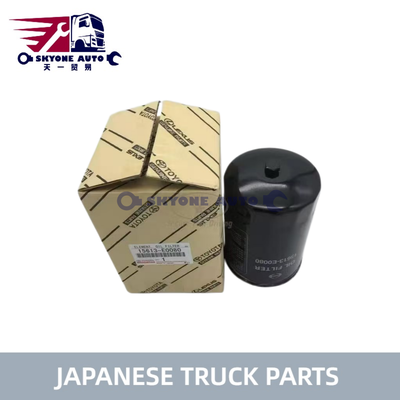 Filter Oli Diesel HINO 15630-E0080 15613E0080 15613-EV015 untuk Truk TOYOTA/HINO 300 Suku Cadang Truk Jepang