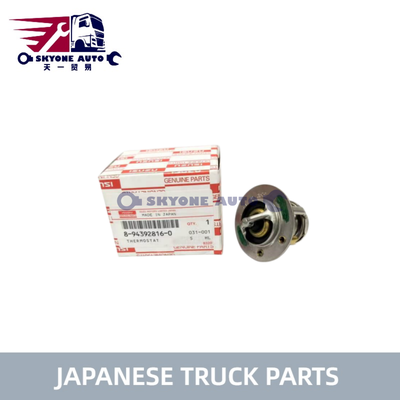 suku cadang truk Jepang Thermostat 8-94392816-0 894392816-0 untuk ISUZU FVR33 6HH1 Truck ISUZU TRUCK PARTS